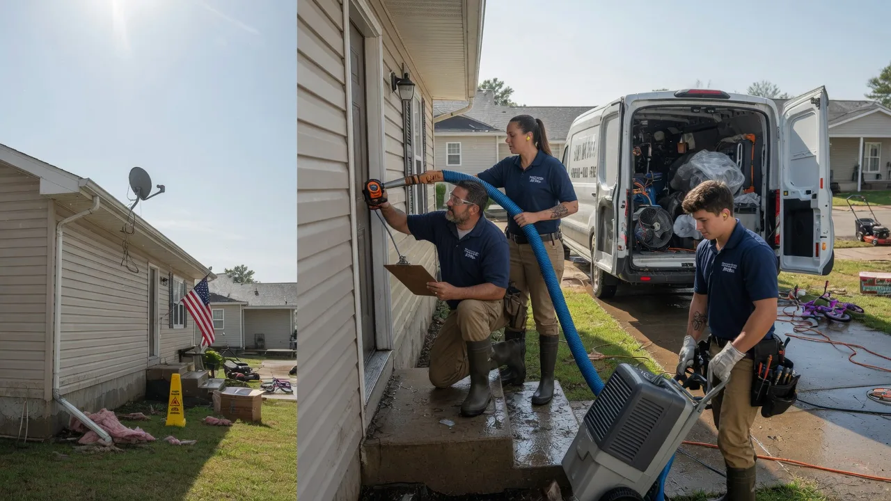 Ceiling Water Damage Restoration in Hillside, IL near me